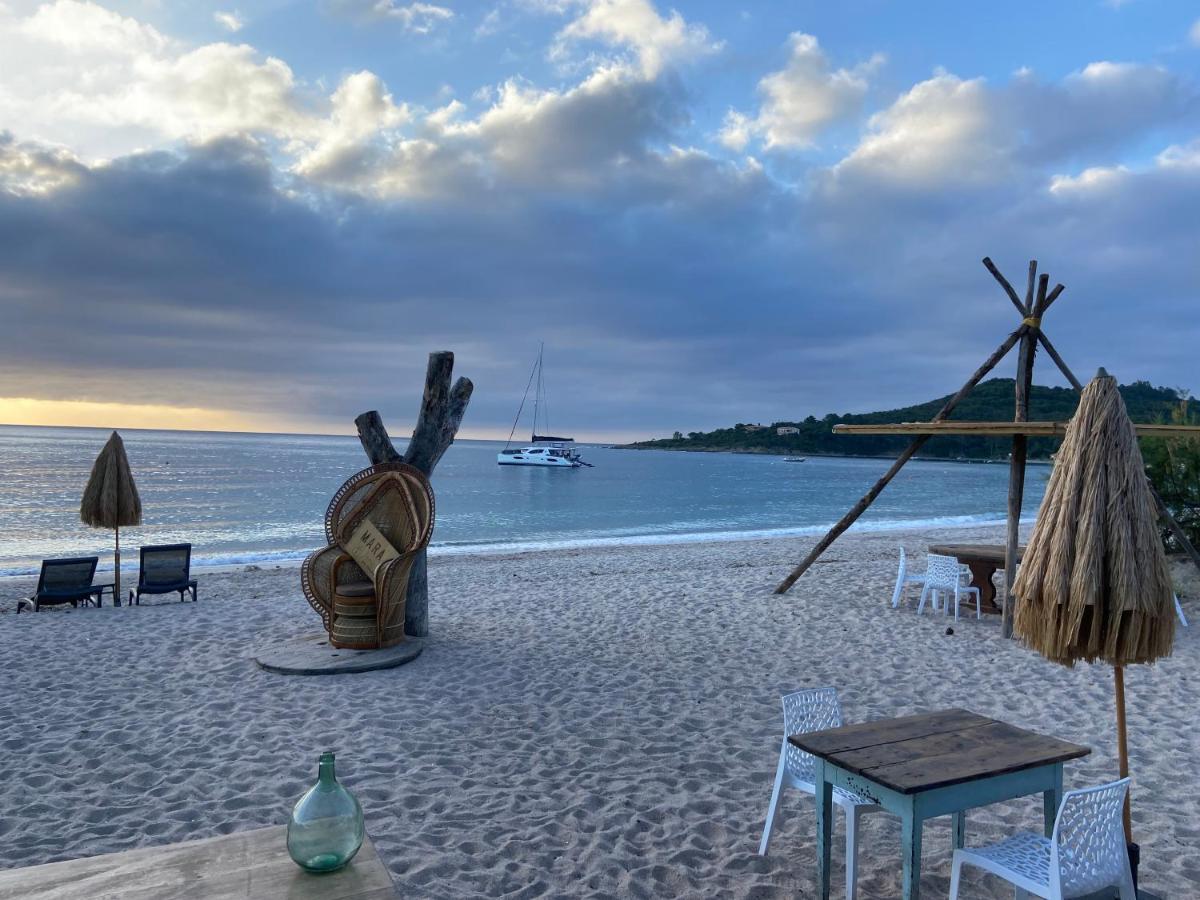 Les Lodges De La Plage U Dragulinu Sari-Solenzara Dış mekan fotoğraf