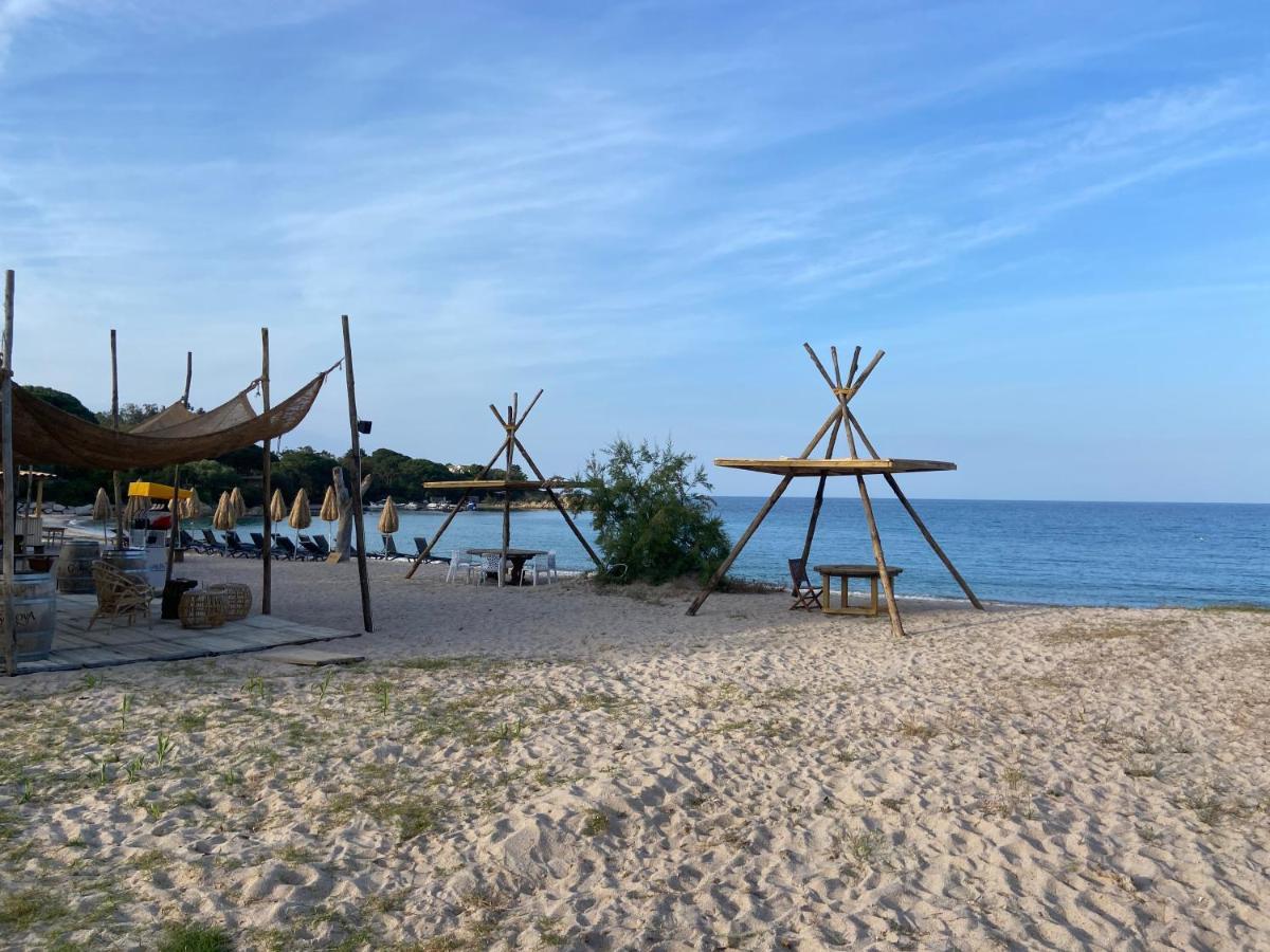 Les Lodges De La Plage U Dragulinu Sari-Solenzara Dış mekan fotoğraf